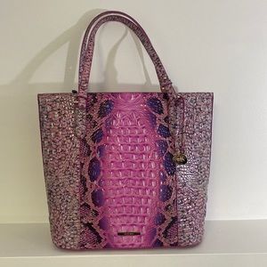 Brahmin Abigail Pink Cobra Ombre
